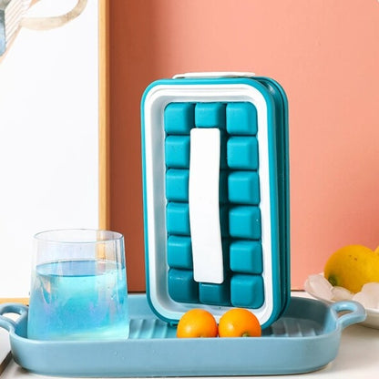 Silicone 2-in-1 Foldable Ice Pot