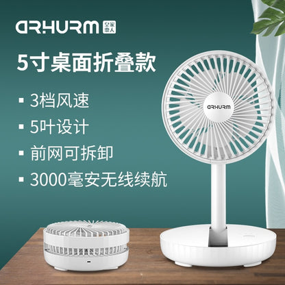 Royal Huiren 5-inch USB folding fan