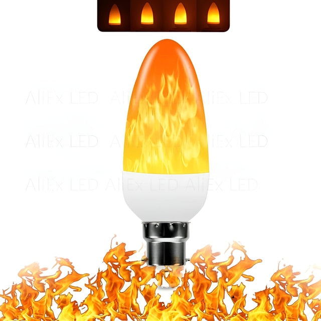 Flame Effect Light Bulb