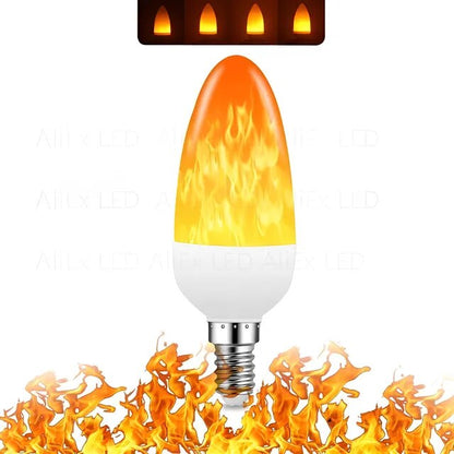 Flame Effect Light Bulb