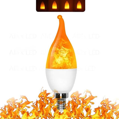 Flame Effect Light Bulb