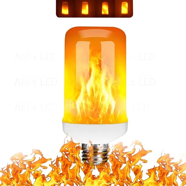 Flame Effect Light Bulb