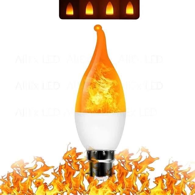 Flame Effect Light Bulb