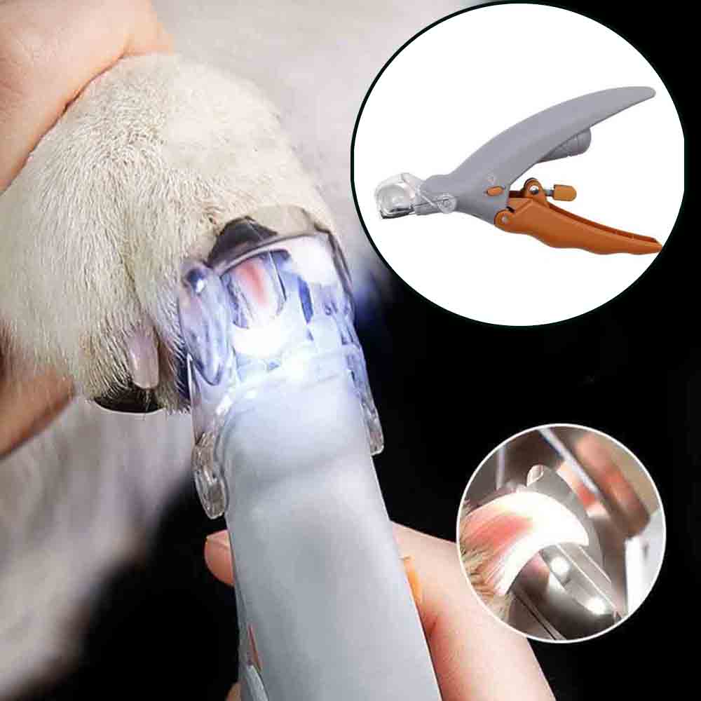 Professional Pet Nail Clipper With Led Light