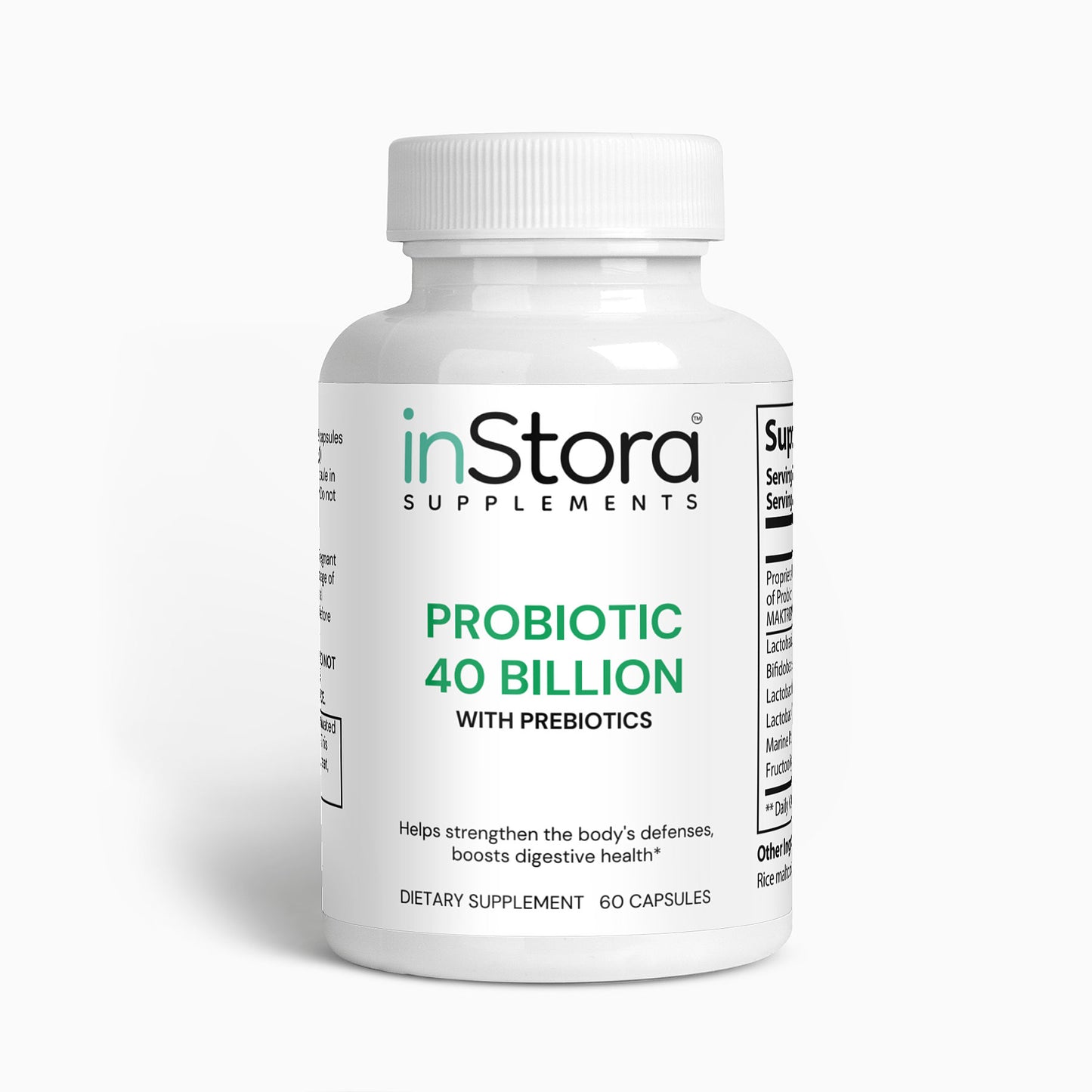 Probiotic 40 Billion (with Prebiotics)