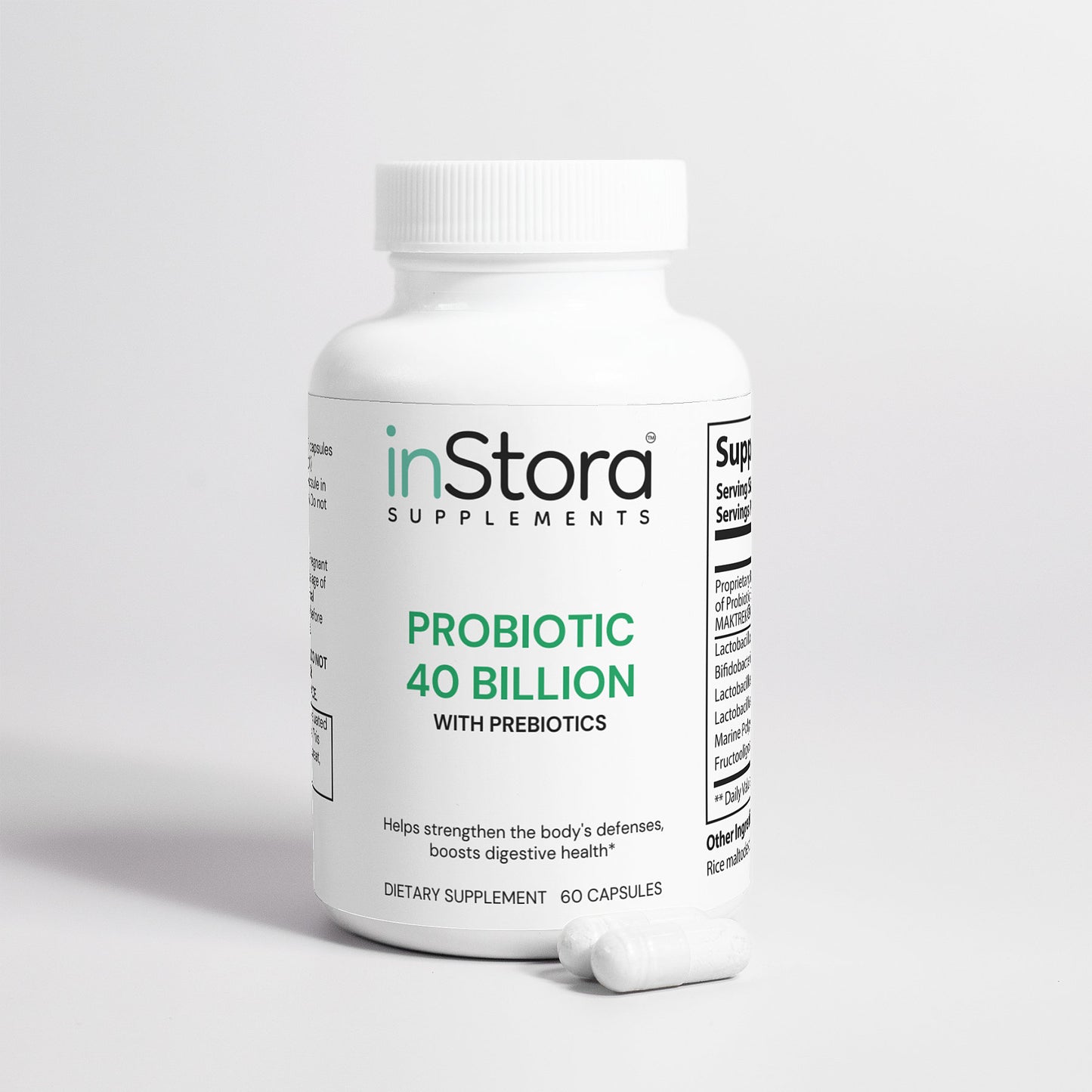 Probiotic 40 Billion (with Prebiotics)