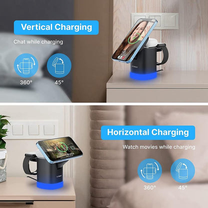 3 in 1 Magnetic Wireless Charger