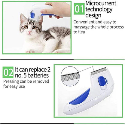 Electric Pet Flea Lice Cleaner