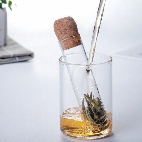 Glass Tea Infuser Pipe