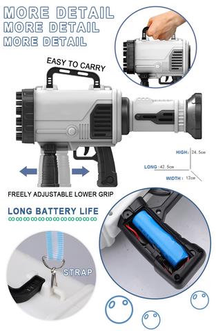 Outer Space Gatling Bubble Machine