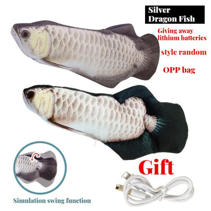 Electric fish pet toy