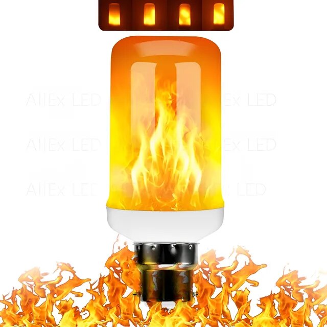 Flame Effect Light Bulb