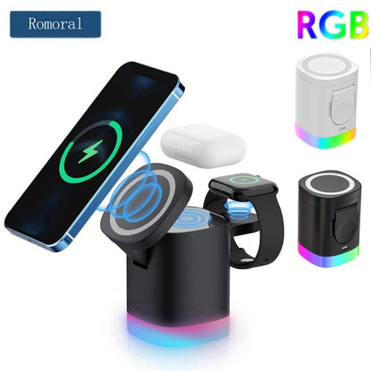 3 in 1 Magnetic Wireless Charger