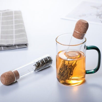 Glass Tea Infuser Pipe