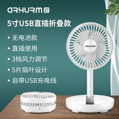 Royal Huiren 5-inch USB folding fan