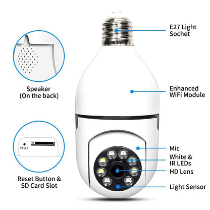 Surveillance Camera 200W E27 Bulb