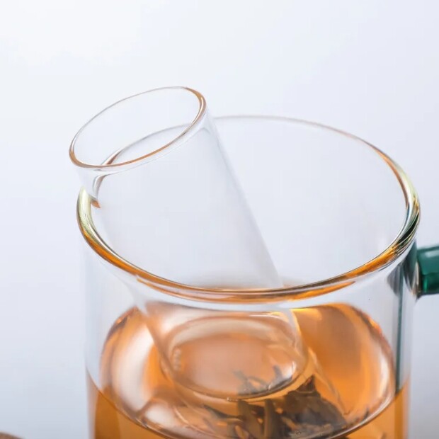 Glass Tea Infuser Pipe