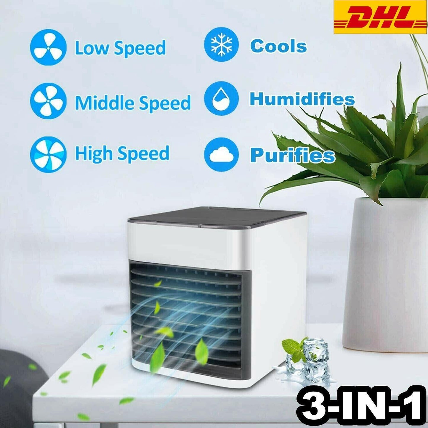 Home Mini Air Conditioner Portable Air Cooler