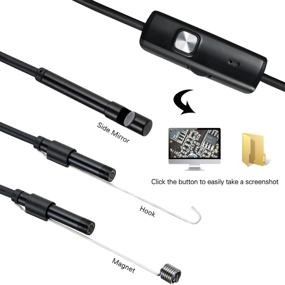 Mini Waterproof Endoscope Camera USB Snake Inspection Camera