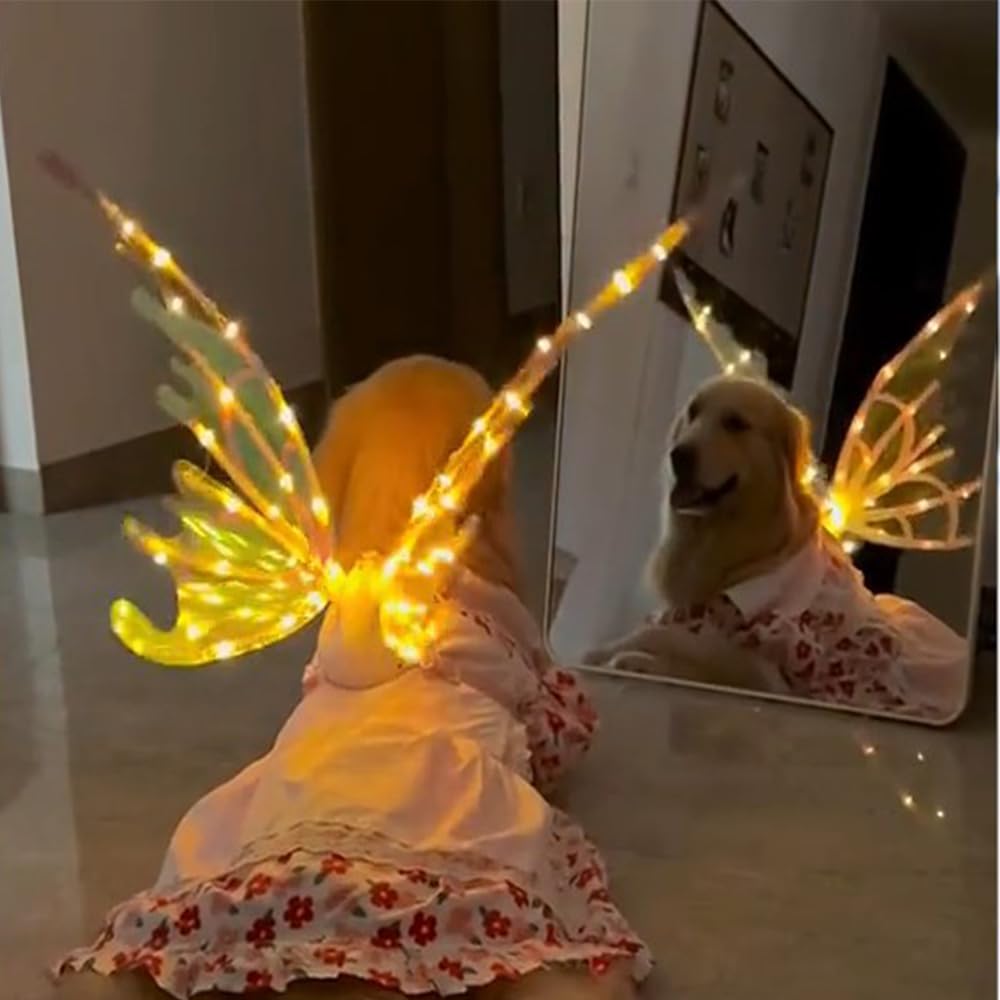 Pet Fairy Sparkly Wings