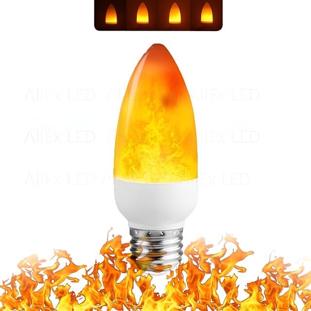 Flame Effect Light Bulb