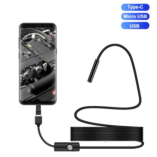 Mini Waterproof Endoscope Camera USB Snake Inspection Camera