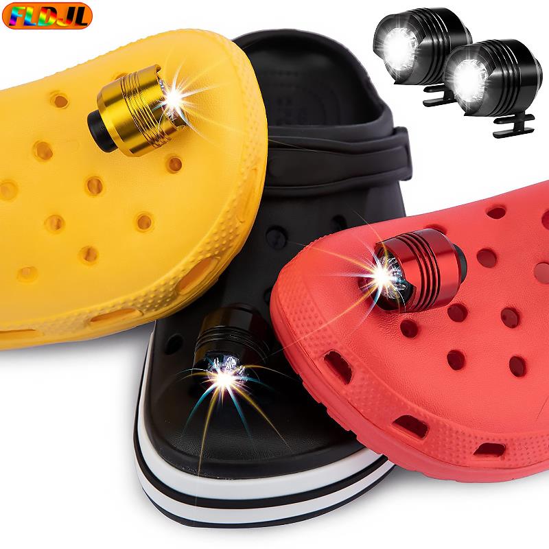 2 Pcs Clogs Lamp Hiking Lamp Camping Lamp