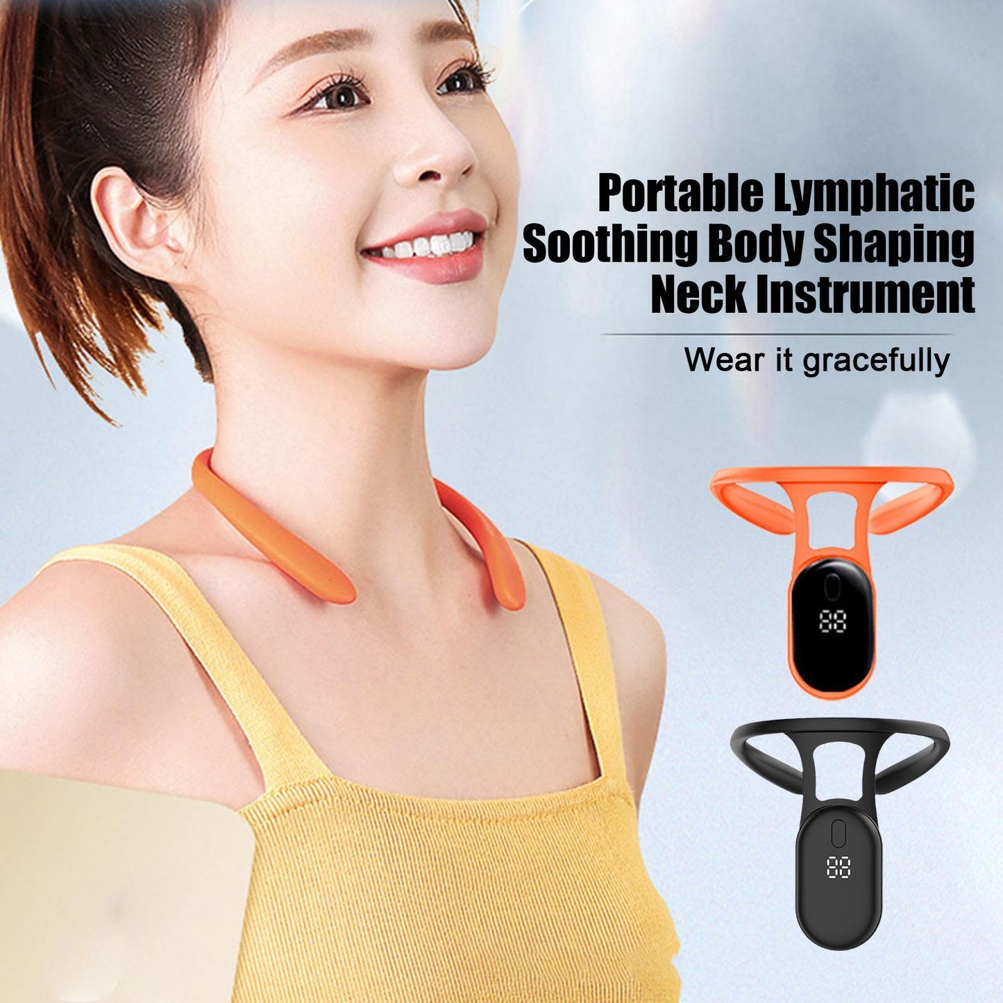 Ultrasonic Lymphatic Soothing Neck Instrument