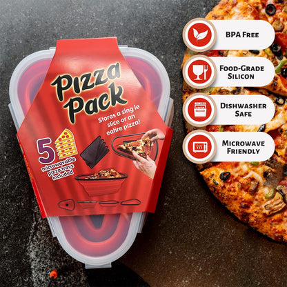 Pizza Pack - Collapsible Container for Pizza