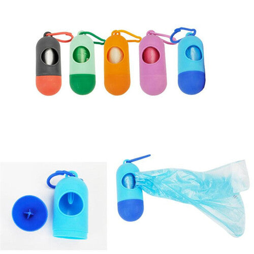 Set 15pcs Disposable Garbage Bag Walking Pet Dog