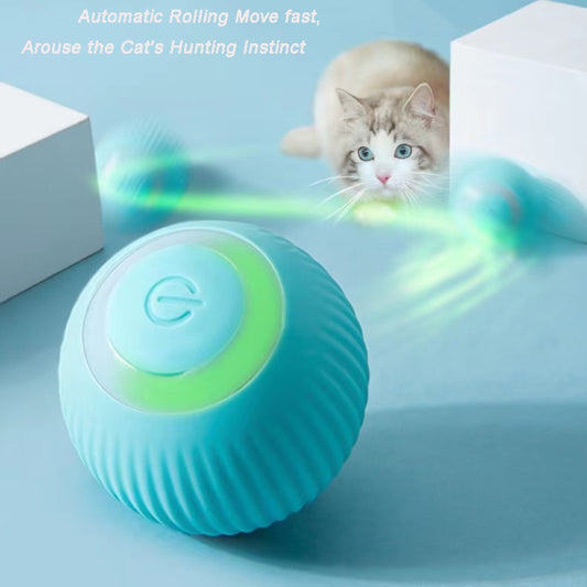 Electric Cat Ball Toy Automatic Rolling