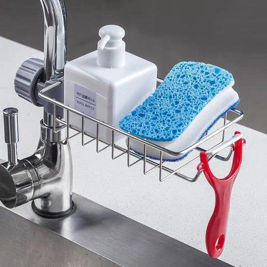 Kitchen Stainless Steel Faucet Rack