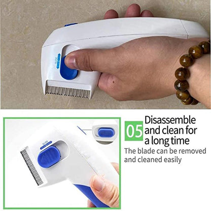 Electric Pet Flea Lice Cleaner